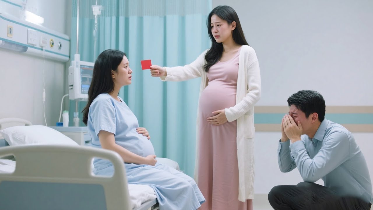 丈夫陪小三產檢，卻被前來流產的妻子抓個正著，這下有好戲看了！#家庭 #出軌 #倫理