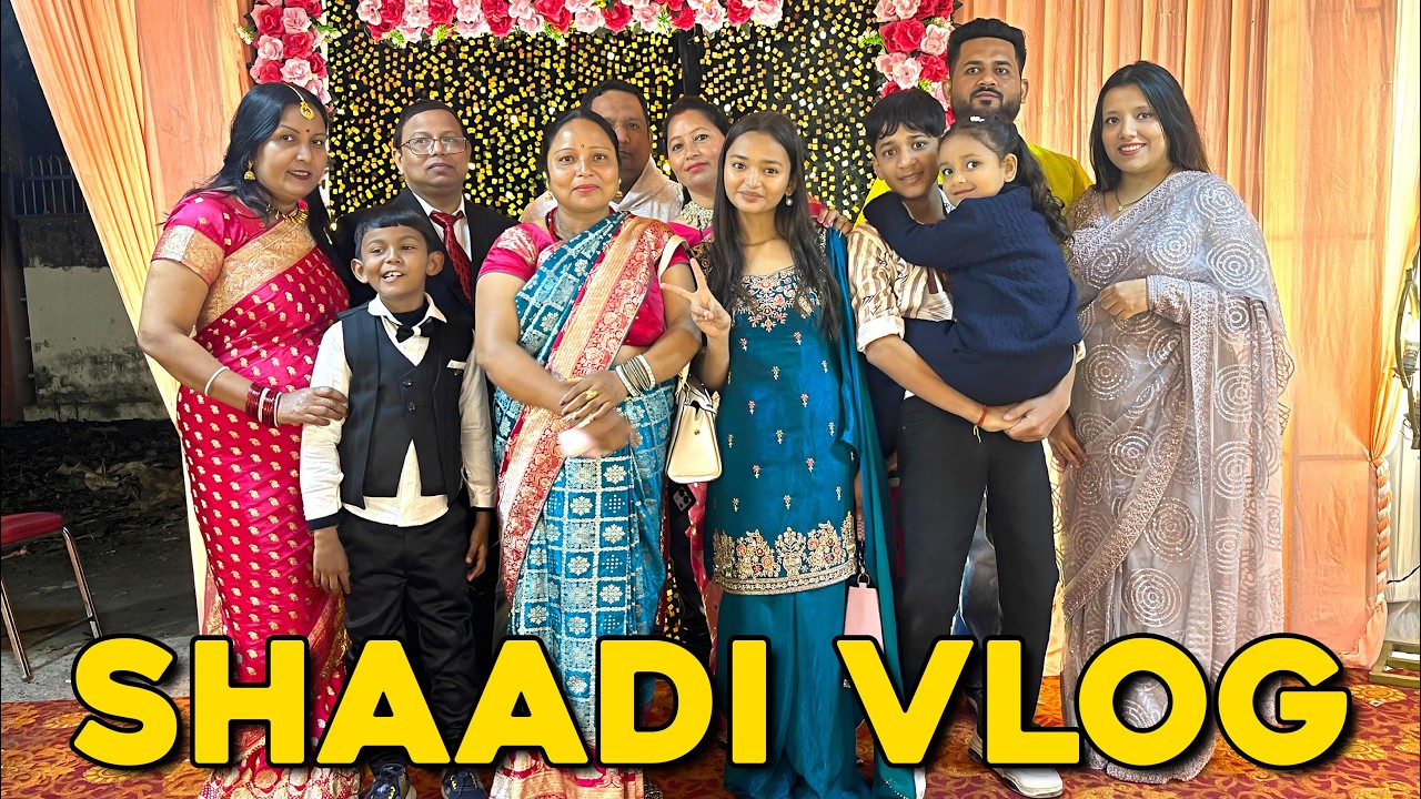 Shaadi Vlog 💕 | Bua ki Shaadi ❤️ | Toofani Trisha