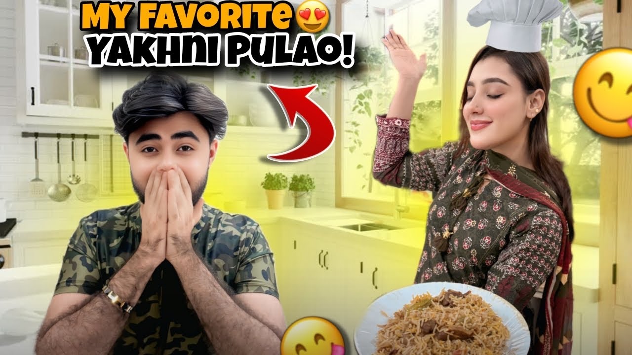 Atufa’s Favourite Yakhni Pulao | Ibrahim Ne khane se Mana Krdia | Atufa Ibrahim 