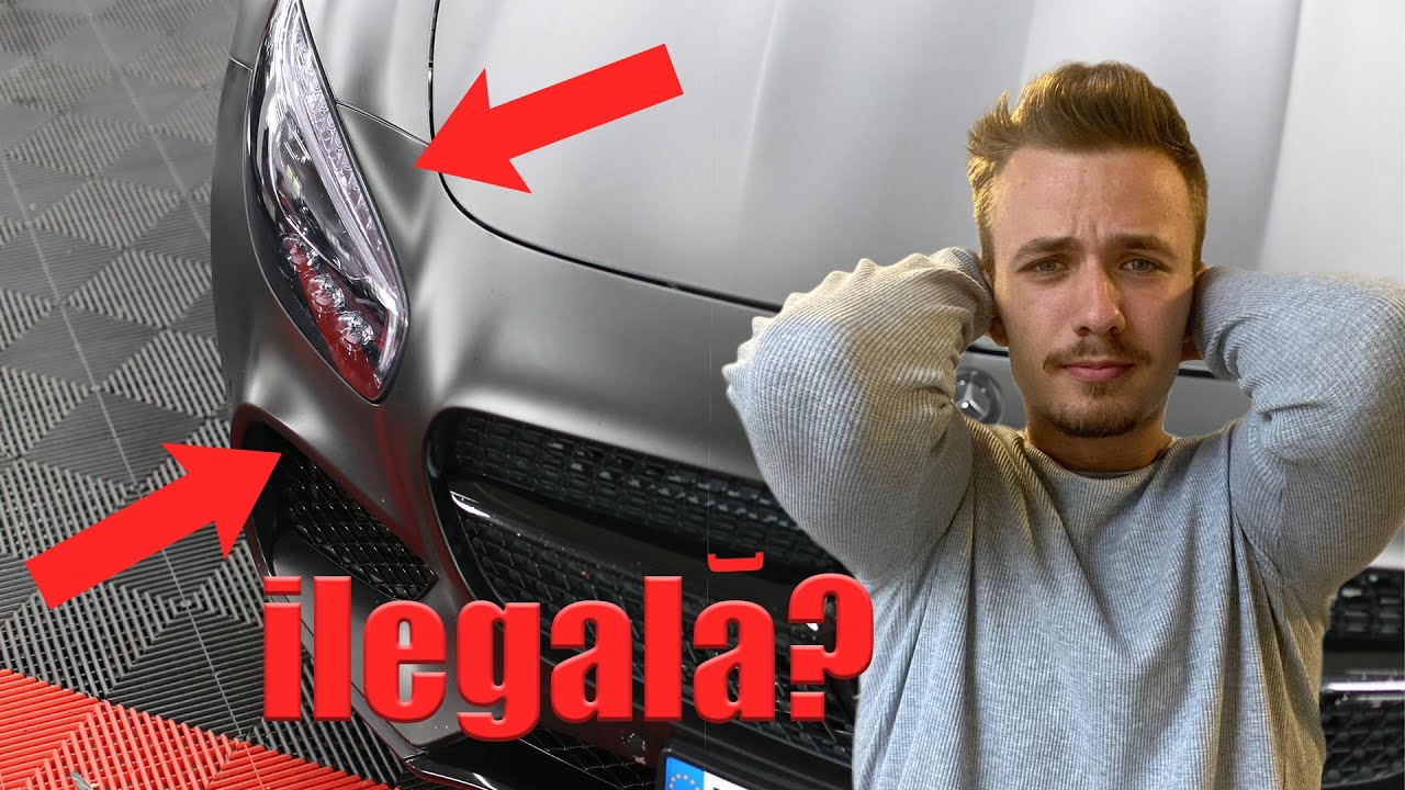 Este ilegală folia pe faruri?