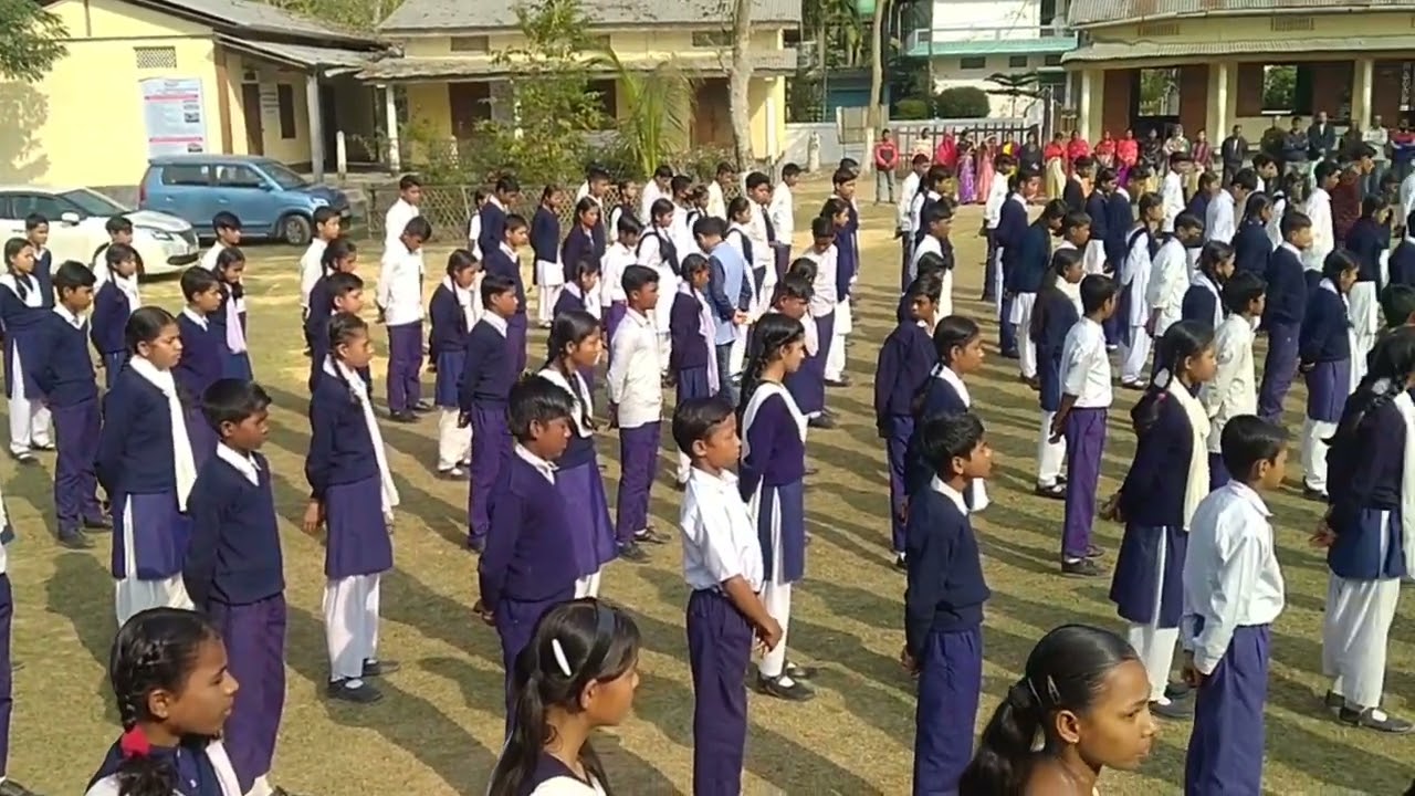 গুণোৎসৱ 2022-'23 ৰ বহি:মূল্যায়নৰ পুৱা প্ৰাত:সভাৰ কিছু দৃশ্য আগবঢ়ালোঁ ৷ তাৰিখ 3 ফেব্ৰুৱাৰী 2023