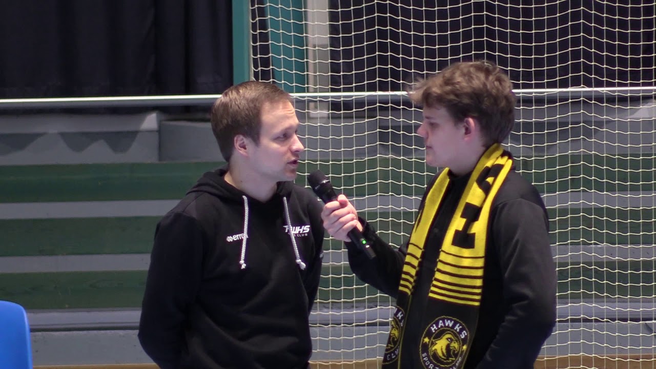 PELAAJAT HAASTATTELEE: SB Vaasa - SC Hawks B-pojat 1.div 19.11.2017