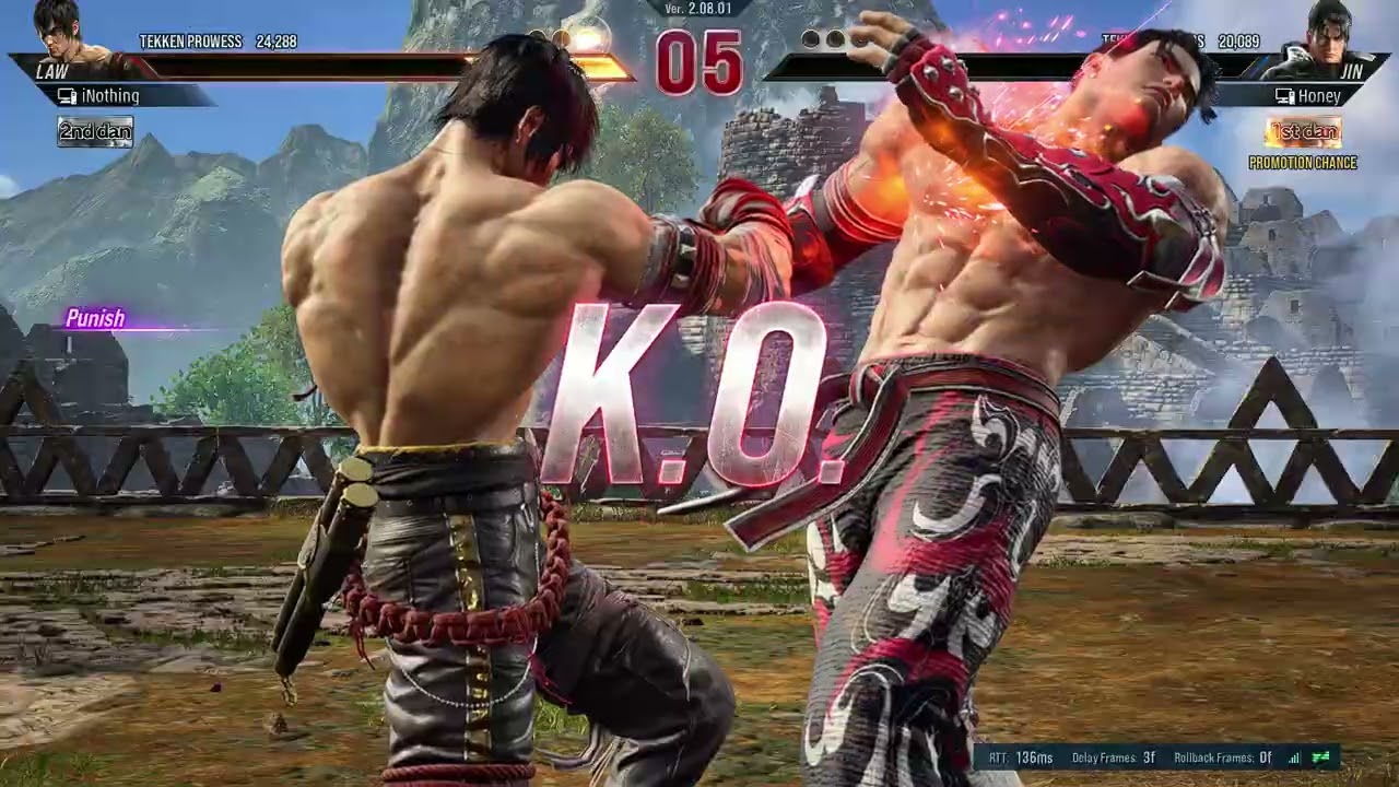 TEKKEN 8 (Jin V/S Law)