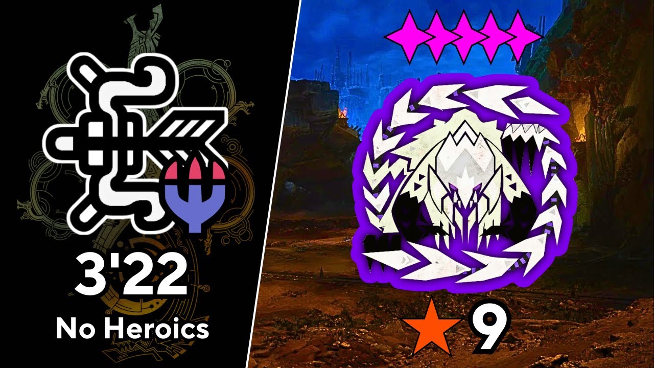 9✦5 Tempered Arkveld Dismantled in 3'22 - Bow Solo | MH Wilds