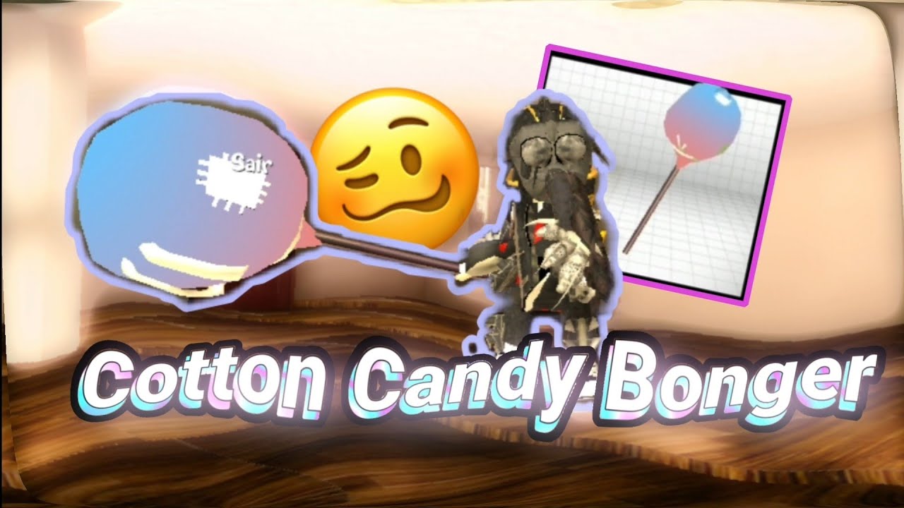 FIZ A COTTON CANDY BONGER - School of chaos