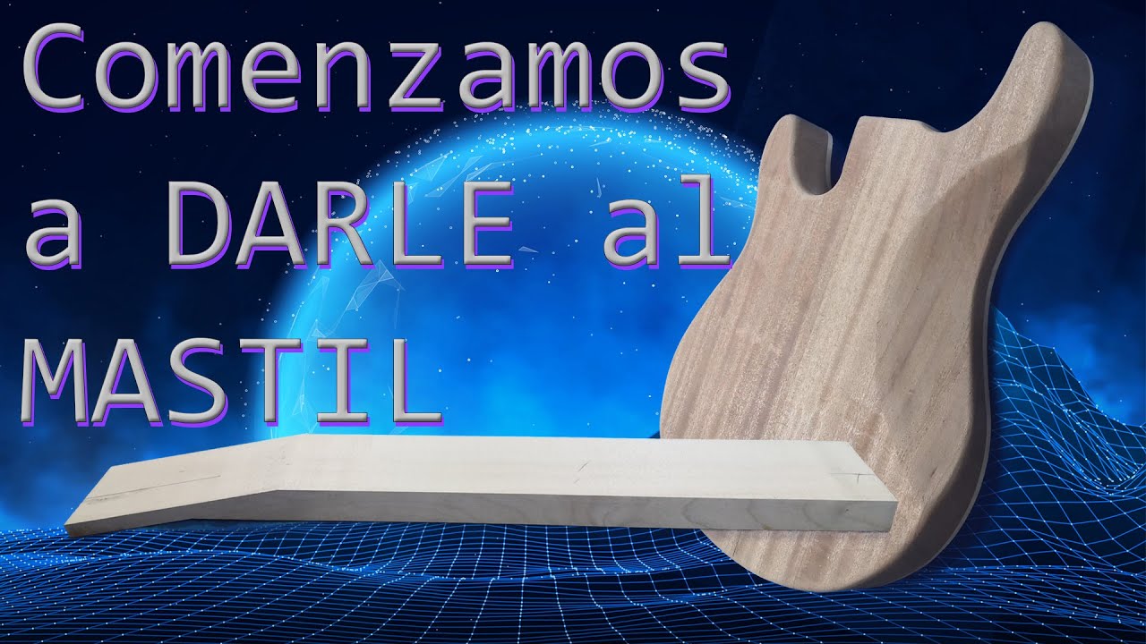 🎸Como HACER una GUITARRA eléctrica Ep 2