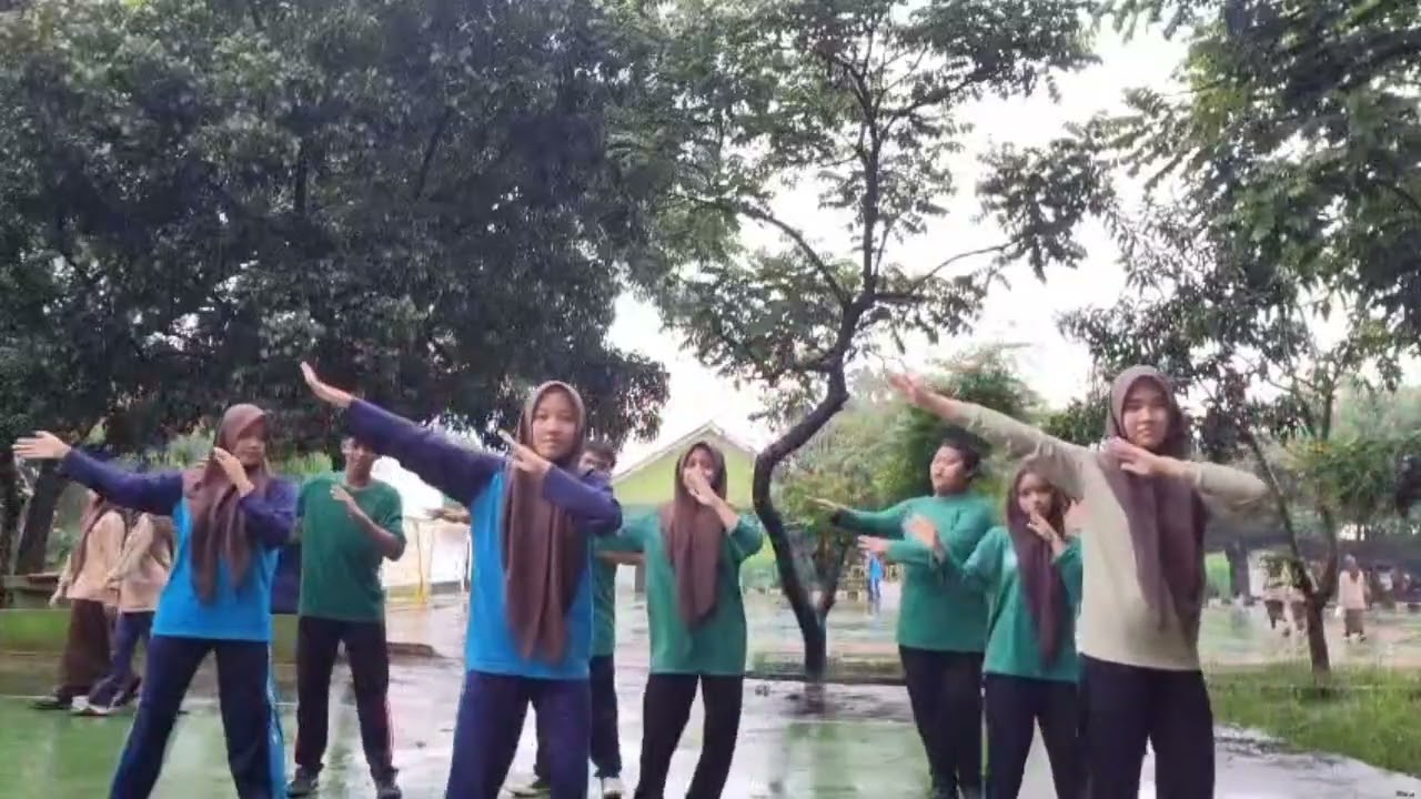 Tugas Senam Irama PJOK kelas X-10 Kelompok 1 SMAN 2 Cikampek | Windy Antika N, S.Pd #senamirama 
