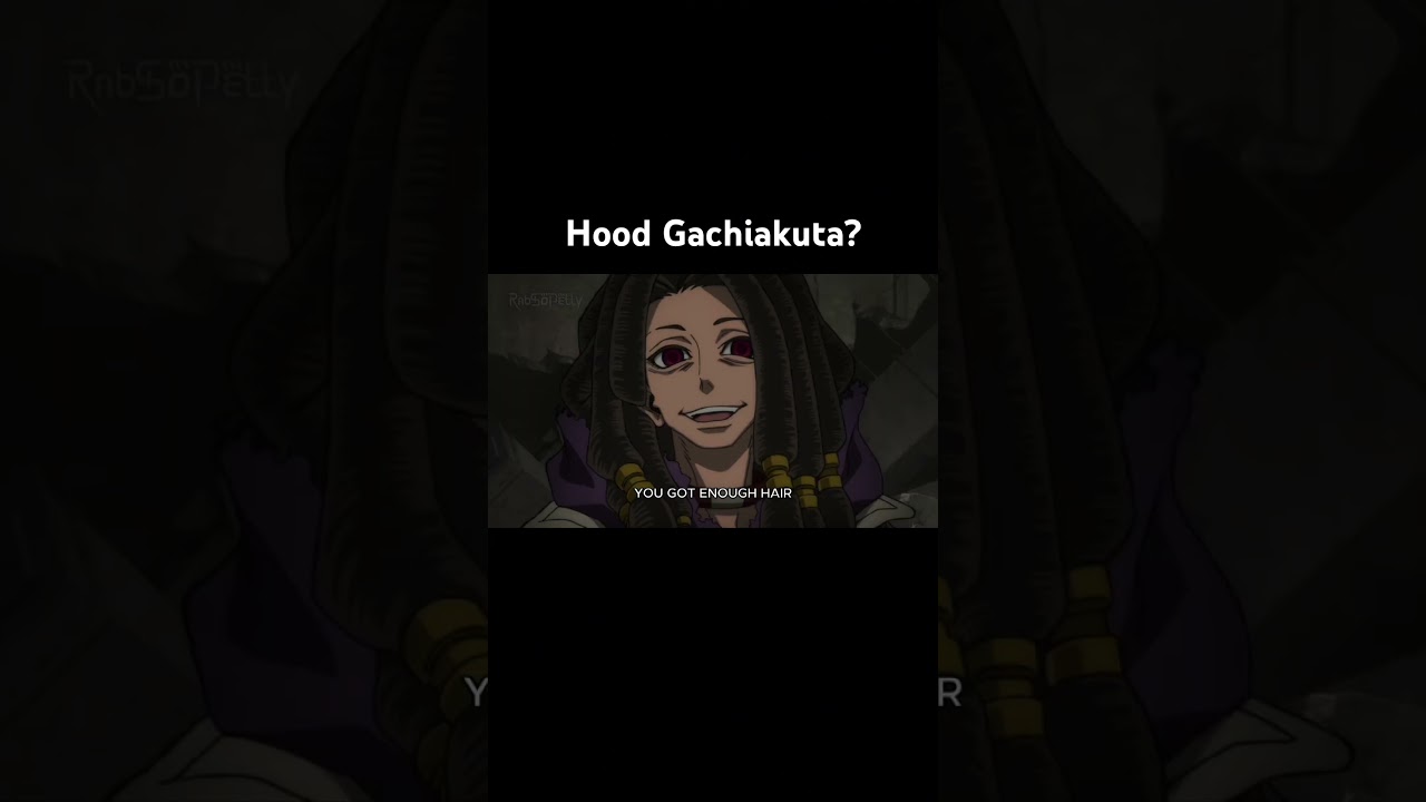 Maybe I need to watch Gachiakuta 🤣