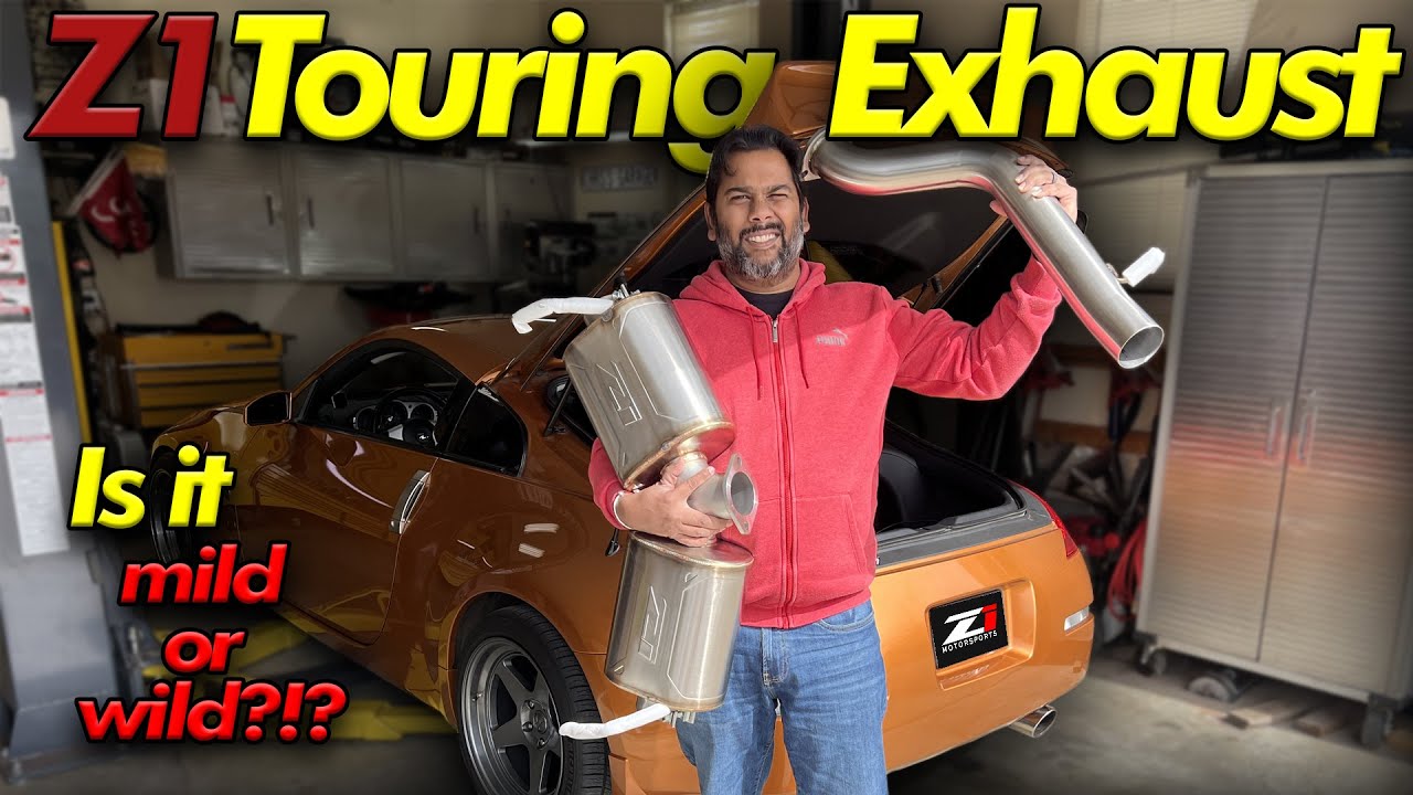 Z1's 350z Touring Exhaust - install and initial impressions.