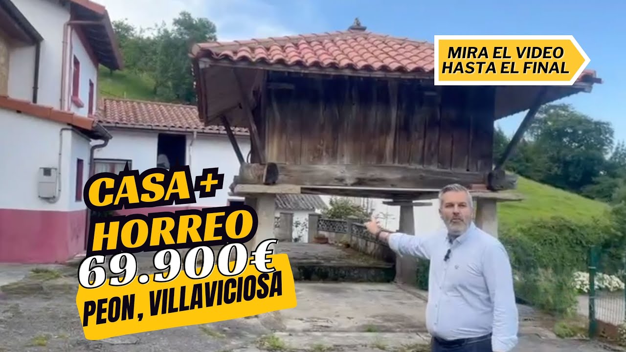 Preciosa Casa de Piedra en Argañoso-Candanal, Villaviciosa. ref.AAM2421 / 69.900€