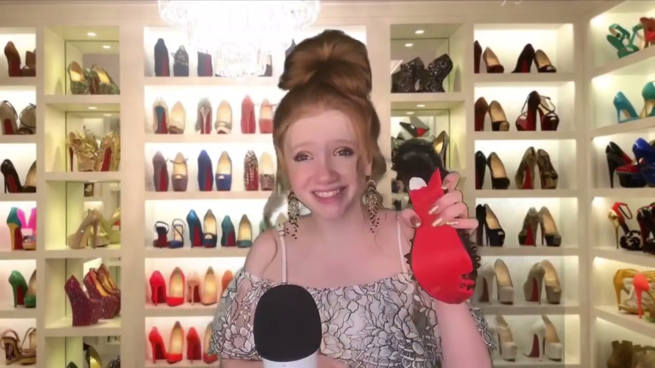 ASMR  I Ate My $1800 Louboutin Heels           made of edible fondant