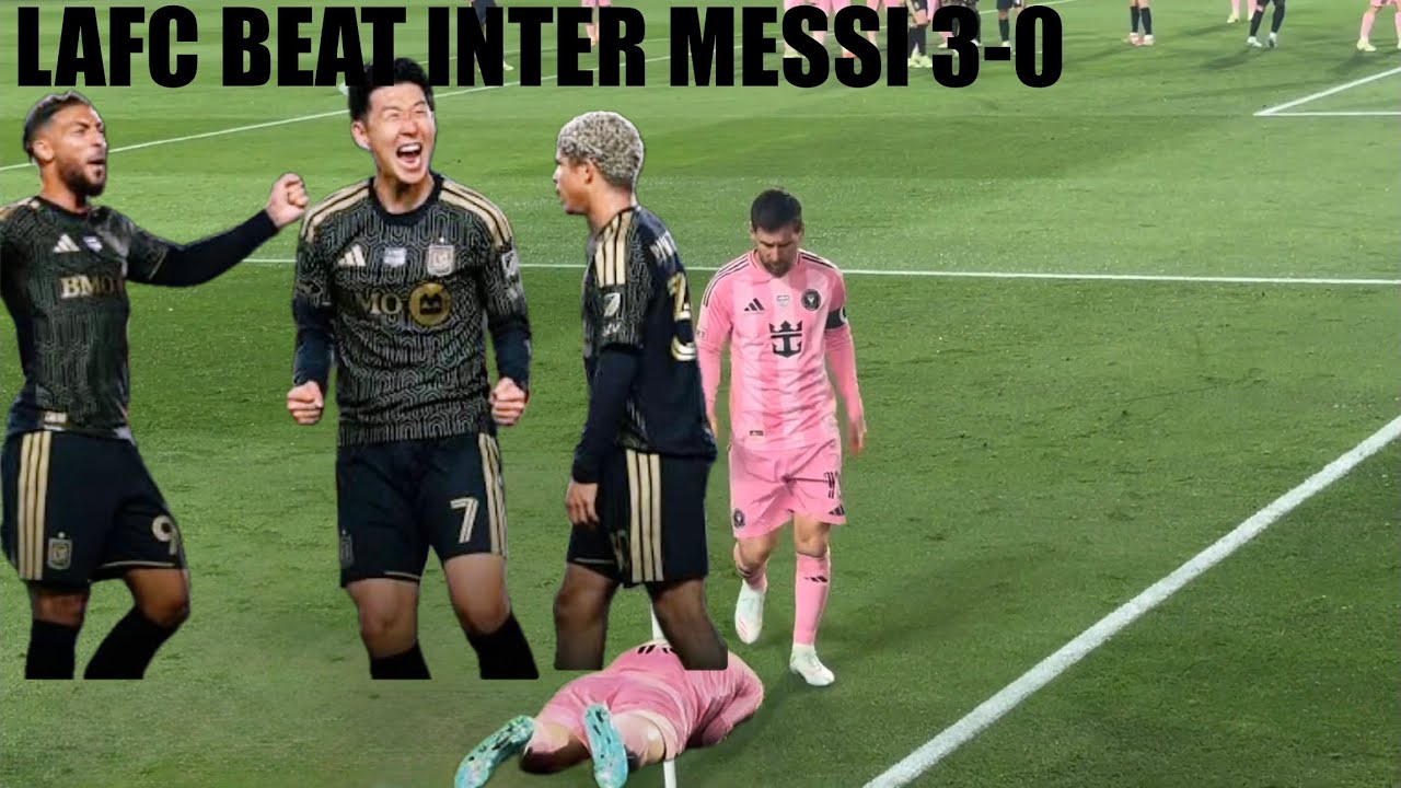 LAFC vs inter miami : 3-0 lafc win at The Los Angeles Memorial Coliseum