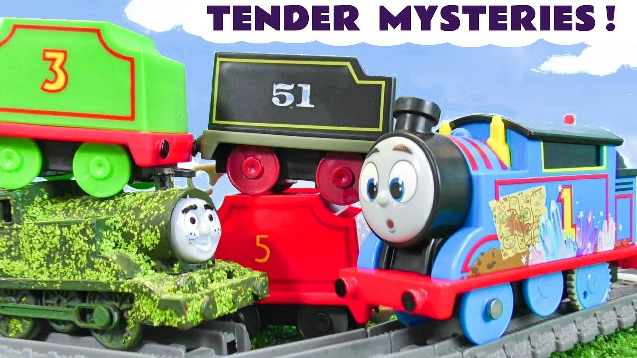 Toy Train Tender Mystery Stories with Thomas and Tom Moss