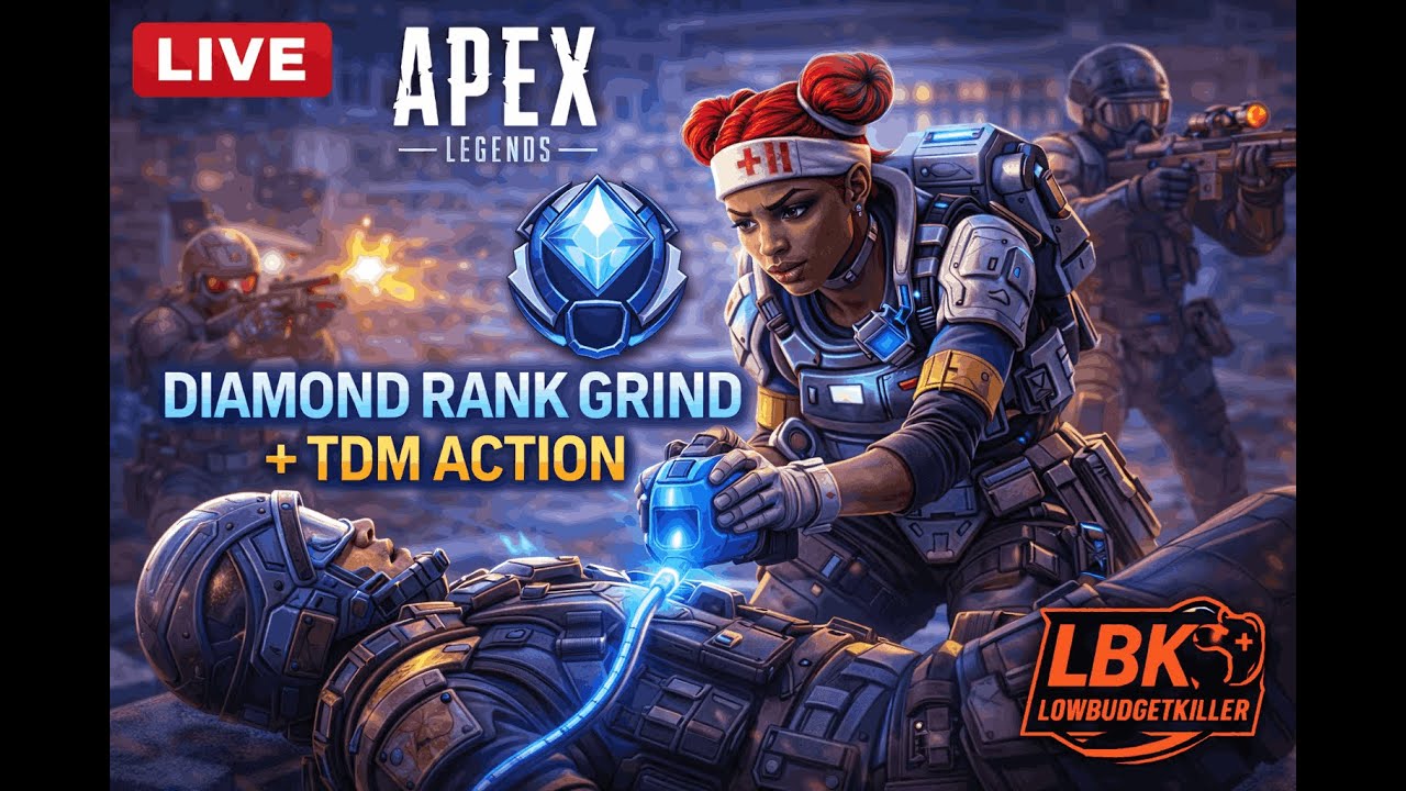 STAYING IN DIAMOND 💎 | Lifeline Ranked + TDM | Apex Legends (Portrait)