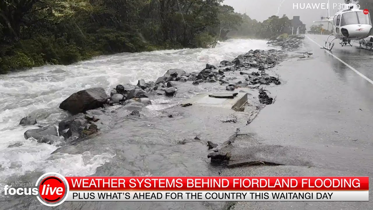Tourists Trapped and Roads Destroyed as Wild Weather Lashes South Island | nzherald.co.nz