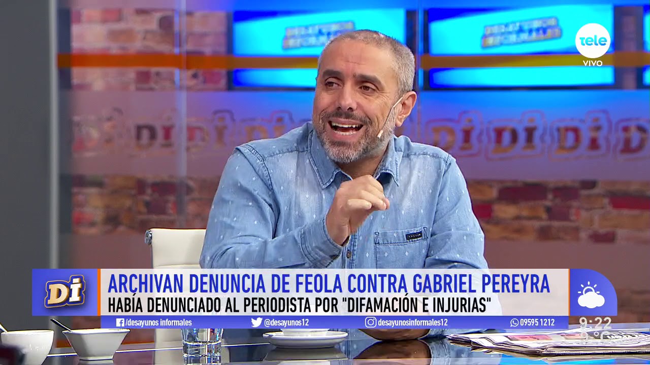 Gabriel Pereyra tras el archivo de la denuncia que le hizo el comandante del Ej&eacute;rcito