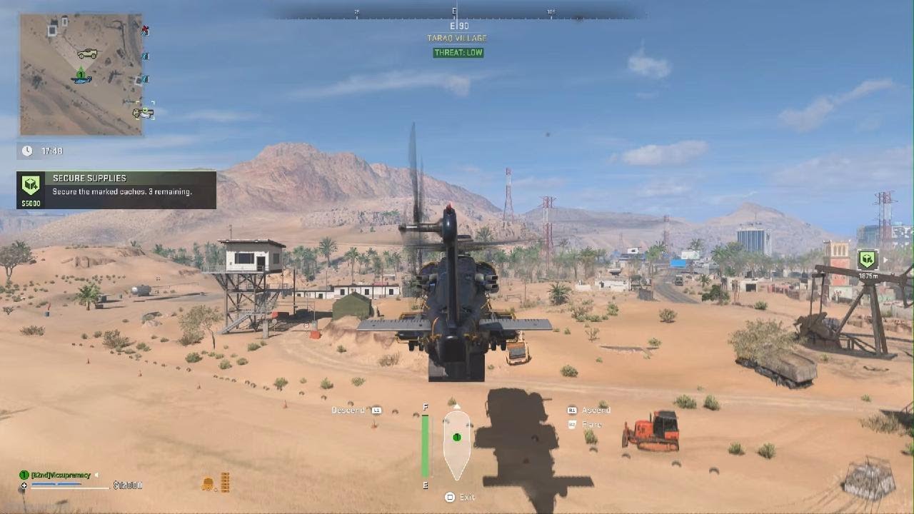DMZ How To Refuel The Heavy Chopper And Exfil.🚁