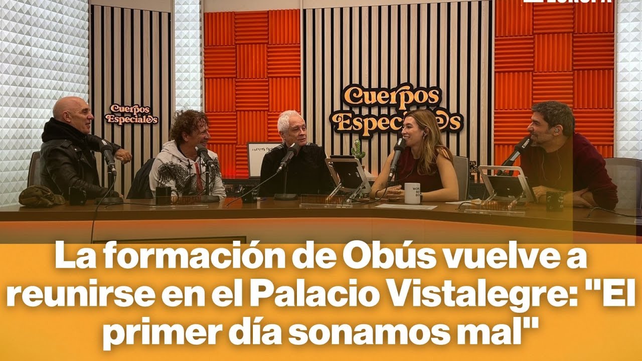 La formación de Obús vuelve a reunirse en el Palacio Vistalegre: 