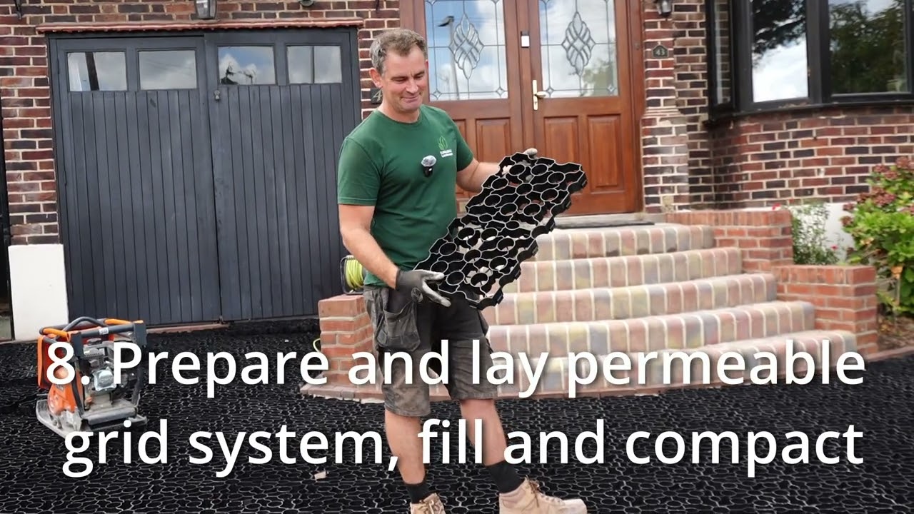 How to lay a resin bound gravel driveway in Essex