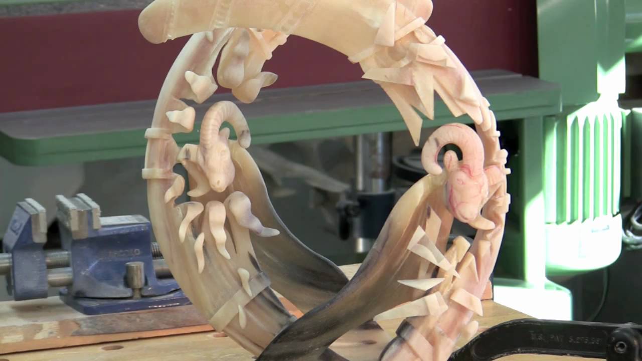 'Big Horns Ram, 2010' - Work in Progress by Shane Wilson