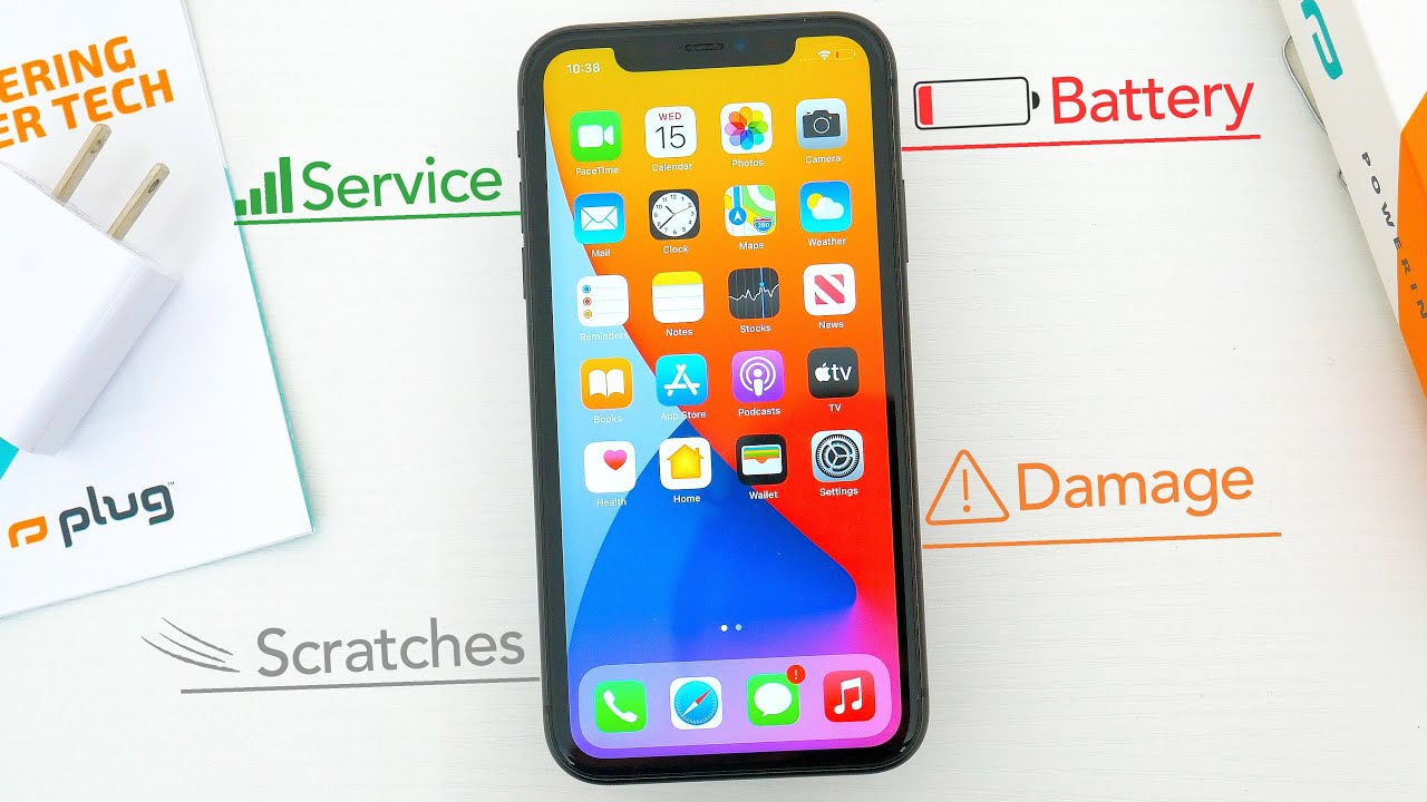 Обновлённый iPhone 11 от Plug.tech — стоит ли оно того? (Отчёт о состоянии аккумулятора и поврежд...