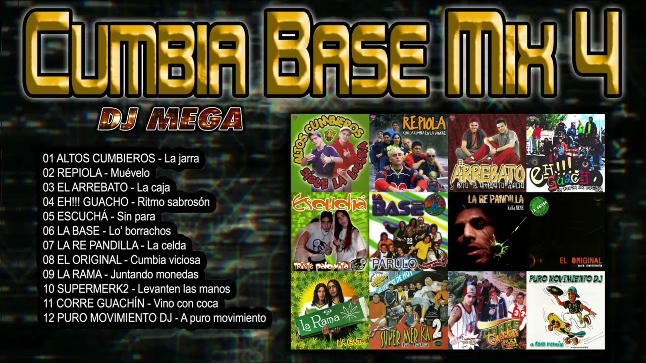 Varios - CUMBIA BASE MIX 4 (Dj Mega)