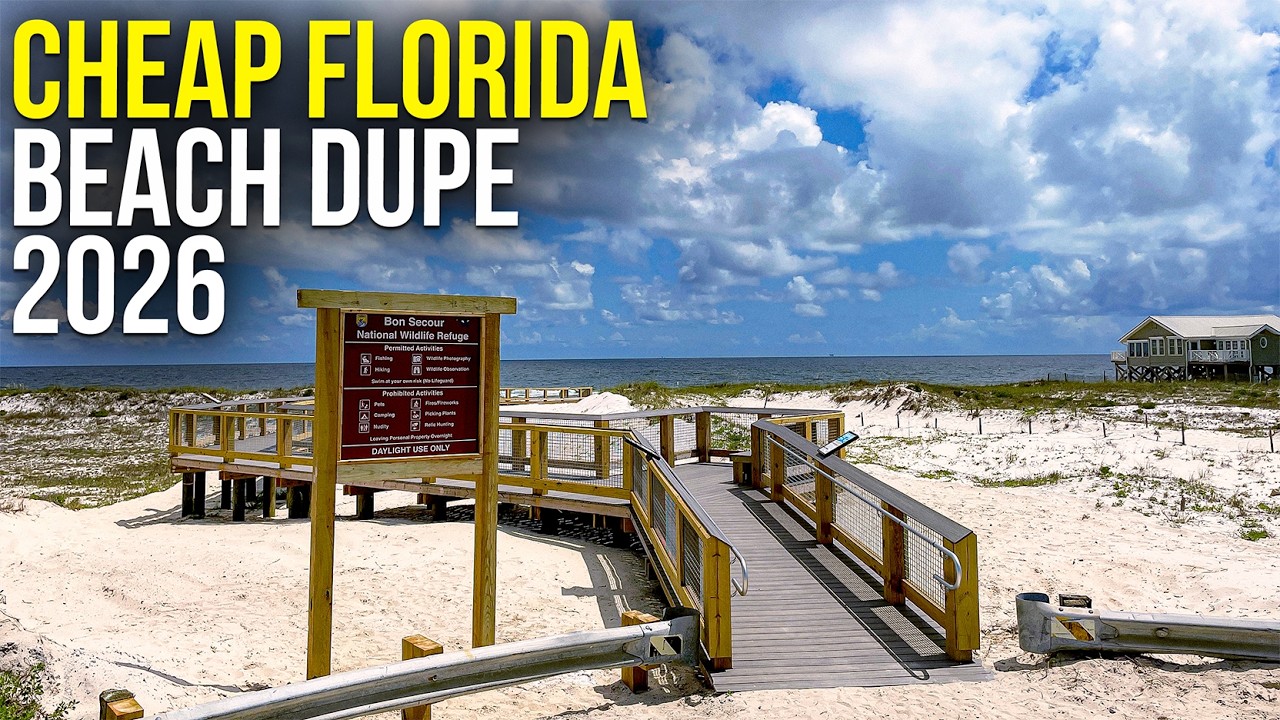 Лучшая альтернатива пляжам Флориды для бюджетных путешествий в 2026 году