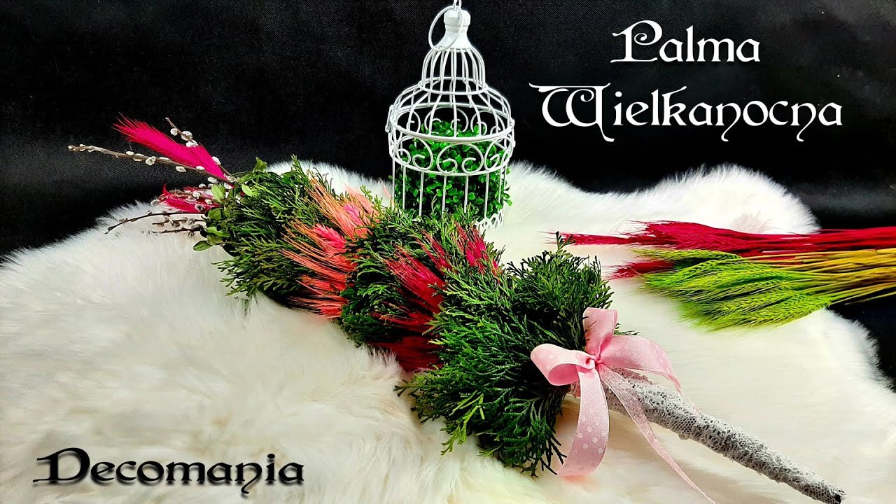Prosta do wykonania Palma Wielkanocna// DIY// Easter