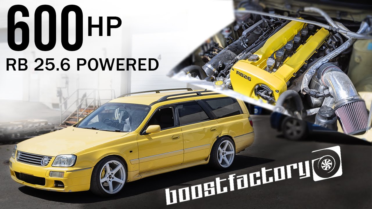 RB25.6 NISSAN STAGEA DRIFT WAGON! || Build Details & First Track Day!