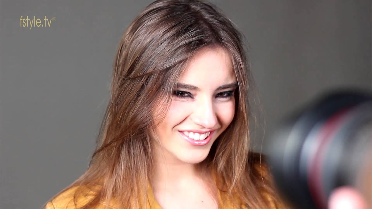 fStyle.TV Backstage shooting. Studio Makeup by GOSH Cosmetics. Style of Rock-n-Roll Girl