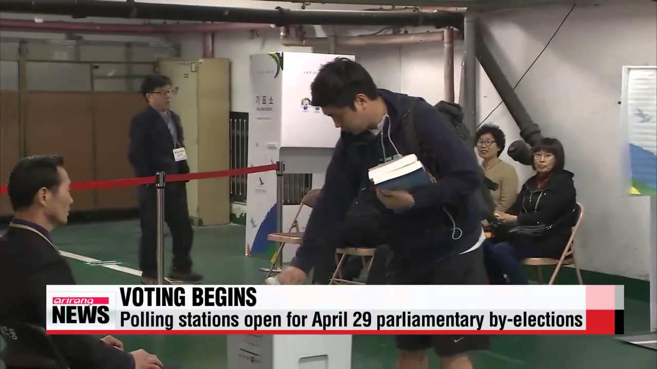 Polling stations open for April 29 parliamentary by－elections   재보선 오전 6시 투표 시작&hellip;