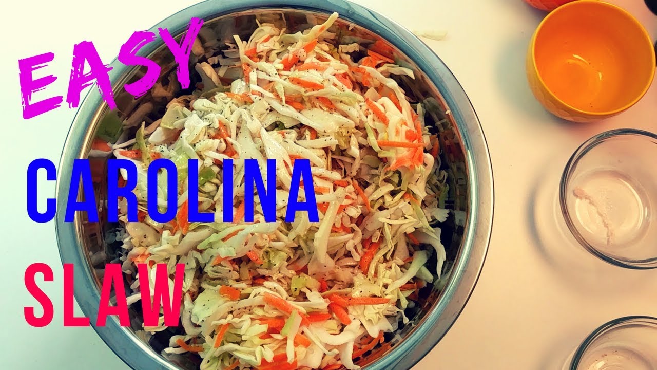 EASY Carolina Coleslaw