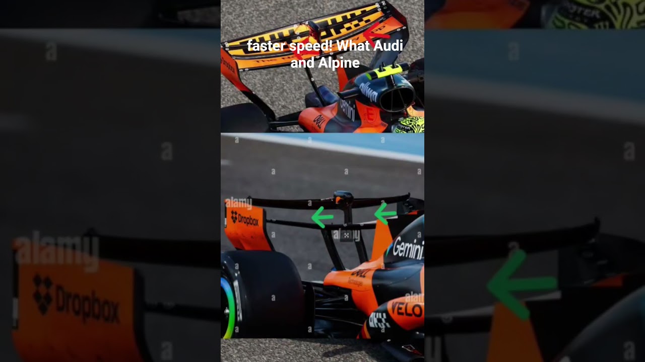 Волшебное крыло Макарена! #bahraintesting #ferrari #macarena #ferrarif1 #rearwing #f1technology