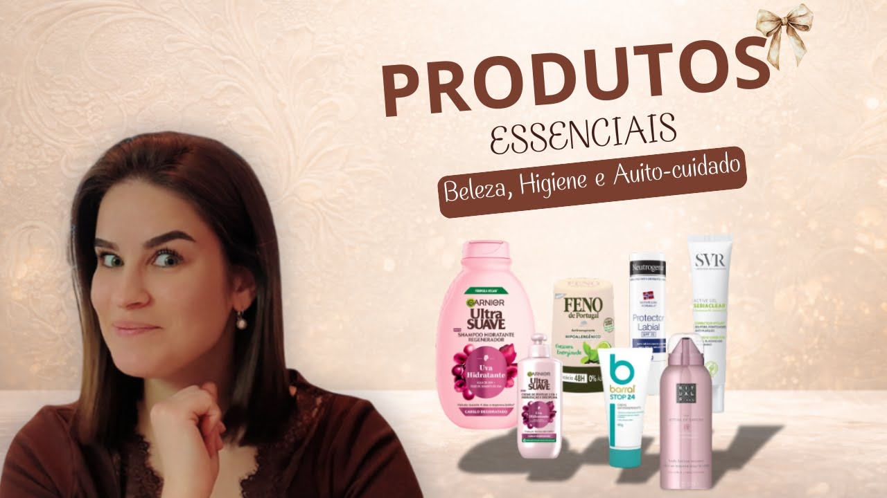 PRODUTOS essenciais de beleza, higiene e auto-cuidado para meninas🌸✨