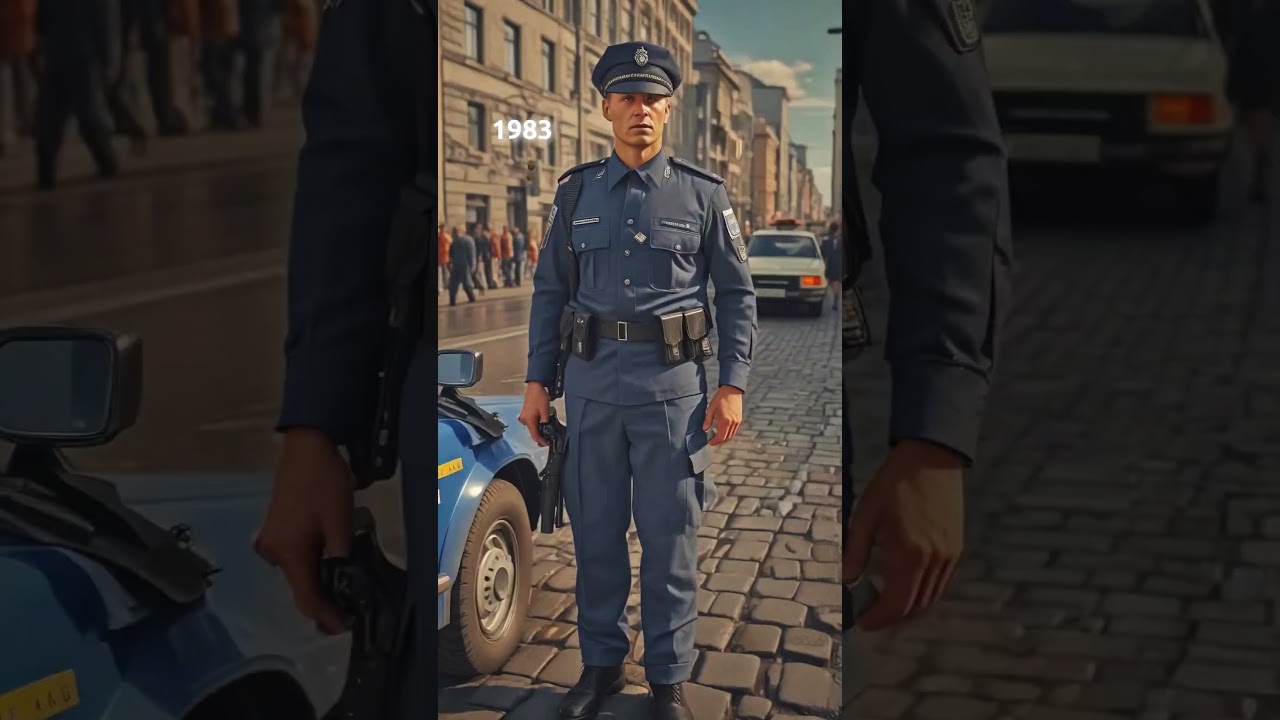 Finnish Police Officer Evolution Timelapse From 1799 to 2500 #timelapse #police #finnish #helsinki