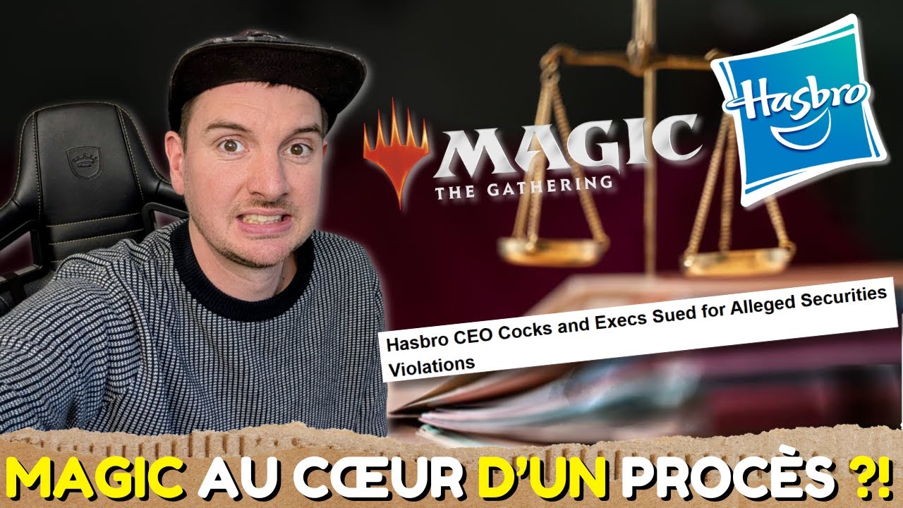 👨‍⚖️ Des actionnaires PORTENT PLAINTE contre Hasbro.