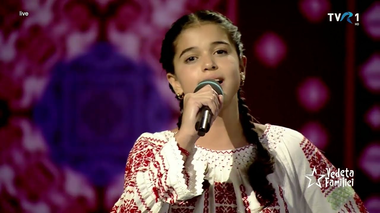 Daria Musat - Se auzea strigand prin sat (LIVE) | Vedeta Familiei - TVR