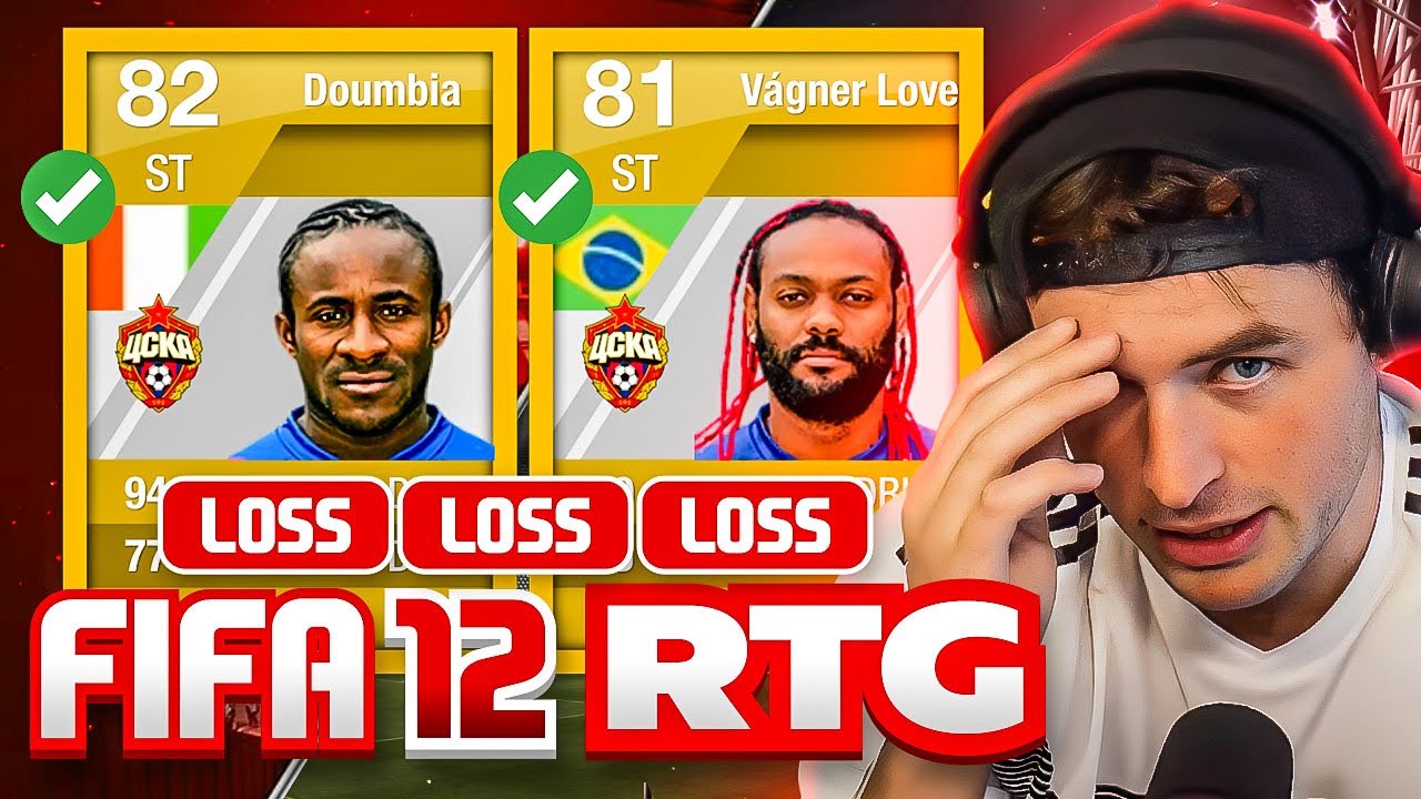 Я ХУДШИЙ игрок на сервере FIFA 12 Online 💀
