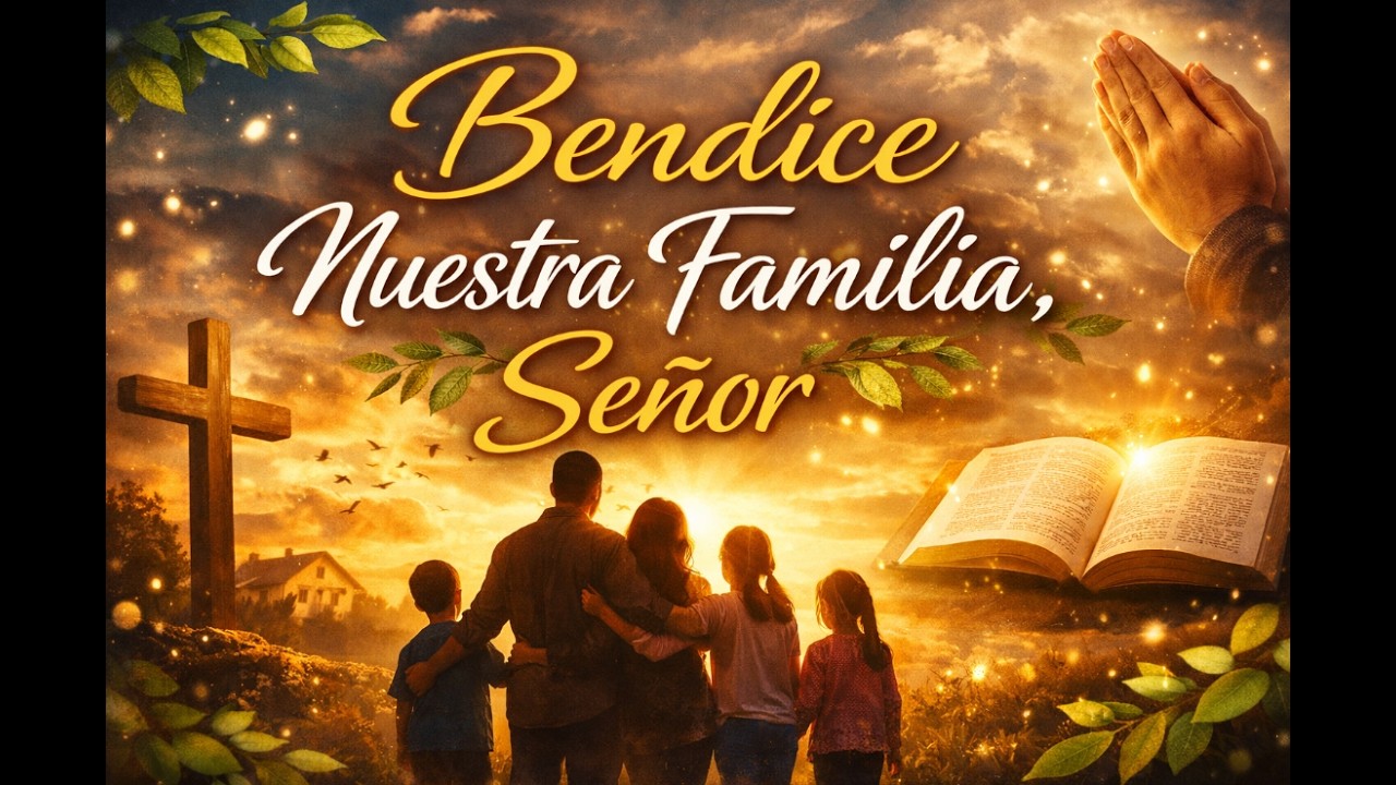 ❤️Bendice Nuestra Familia, Señor❤️Oracion para inicira el Dia🙏