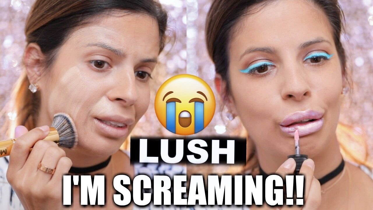 FULL FACE USING LUSH MAKEUP | HIT OR MISS?