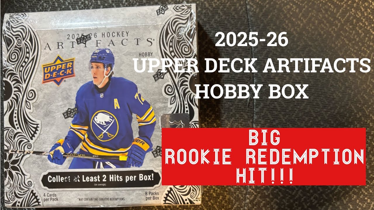 2025-26 UPPER DECK ARTIFACTS HOBBY BOX #hockeycards #shaunscollectibles #yeg #upperdeckhockey #nhl