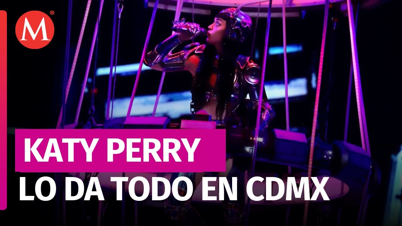 Katy Perry llegó a tierras mexicanas; así se vivió su primer show en CdMx