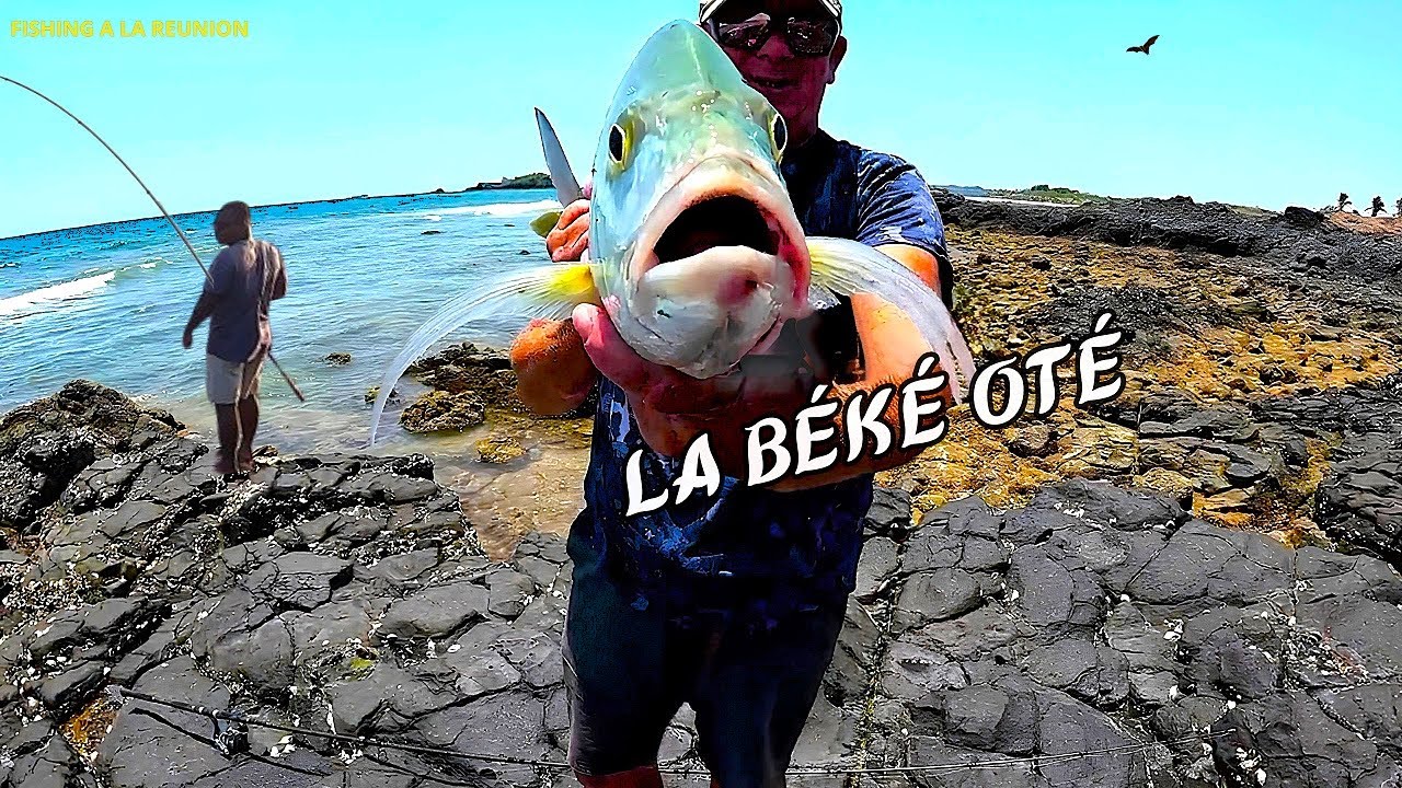 Pêche En Bord De Mer Carangue Au Leurre NOSY Be FISHING 974 à Madagascar 🌴