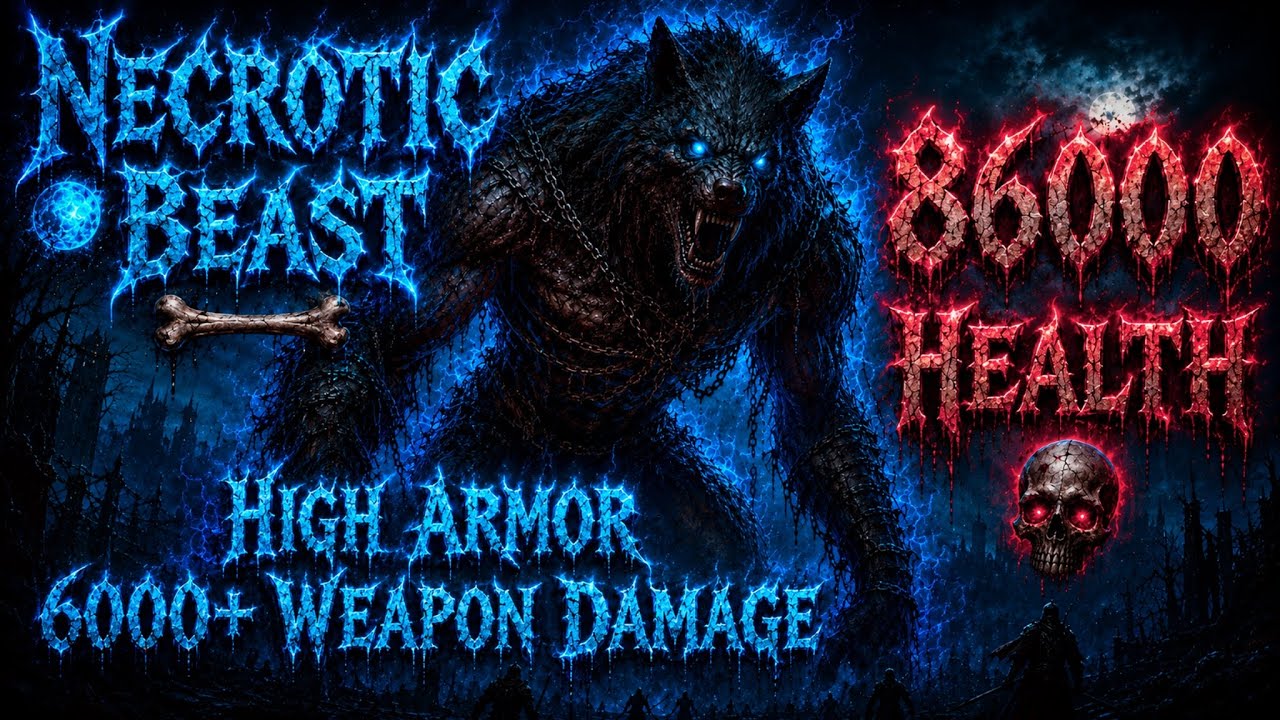 ESO: 86к+ ХП! Некромант-оборотень: тролль-билд для PvP (U50)🐺