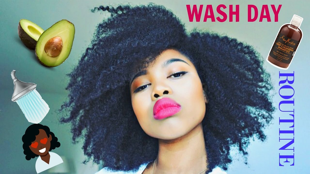 4C Natural Hair Wash Day Routine: Strengthen and Restore Hair & D.I.Y Avocado Mask