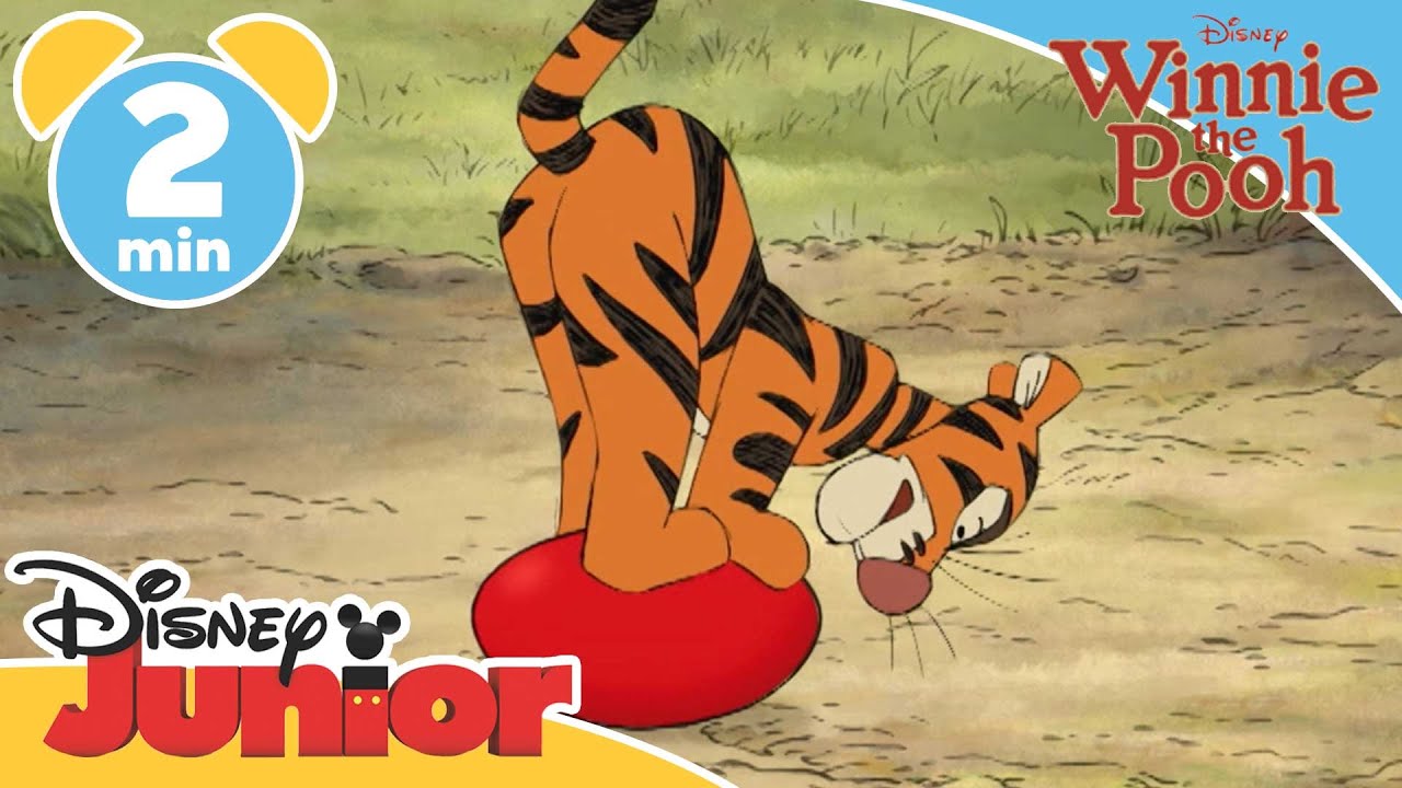 The Mini Adventures of Winnie the Pooh | Tigger's Balloon | @disneykids