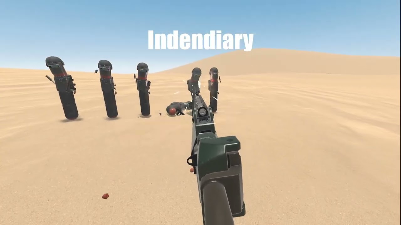 How Each Ammo Type Does Against an Enemy