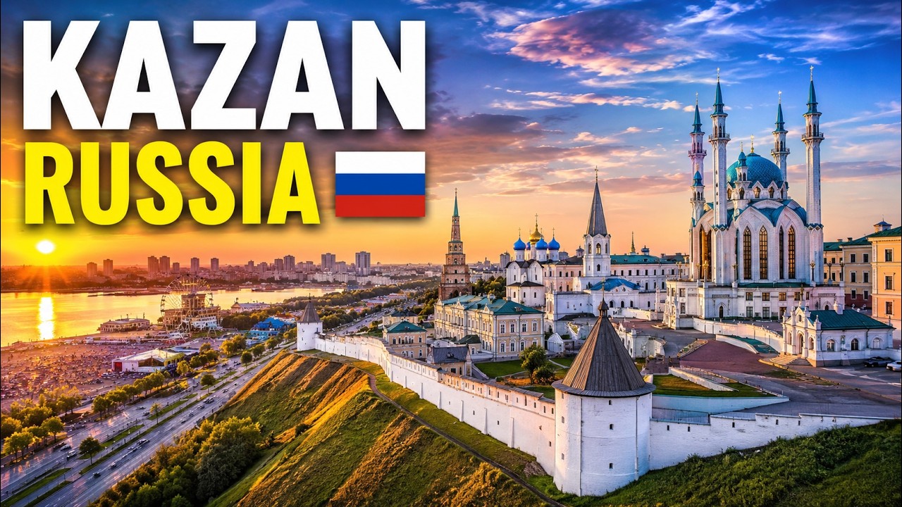 Kazan: The Most Beautiful Russian City 🇷🇺 in 4K Ultra HD HDR 60fps