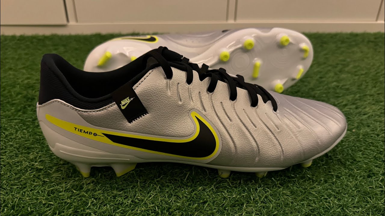 Обзор бутс Nike Tiempo Legend 10 Academy FG — на ногах и распаковка ASMR! (4K)