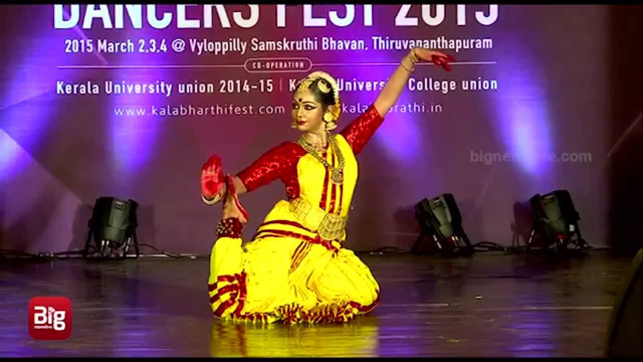 Bharathanatyam by Aishwarya Raja 3 in Kalabharathi National Dance Music Fest 2015 Trivandrum